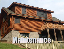  Springfield, Kentucky Log Home Maintenance